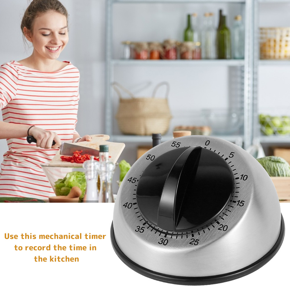 Kitchen Baking Timer - 1 unidade de temporizador mecânico de