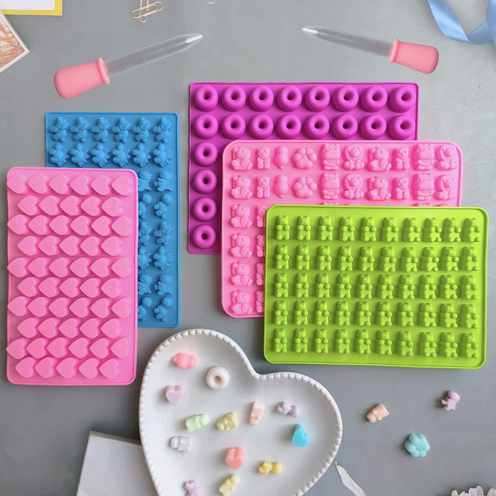 Kitchen Baking Tray Set - Conjunto de 7 Formas de Silicone