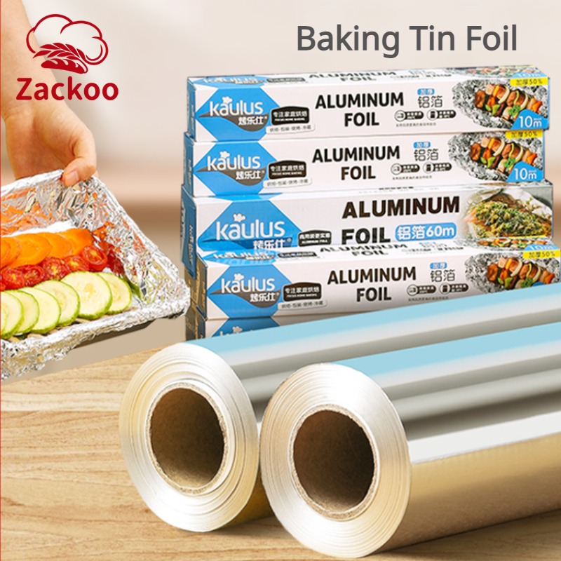 Kitchen Paper For Baking - Zackoo 10/20/40m folha de alumínio para