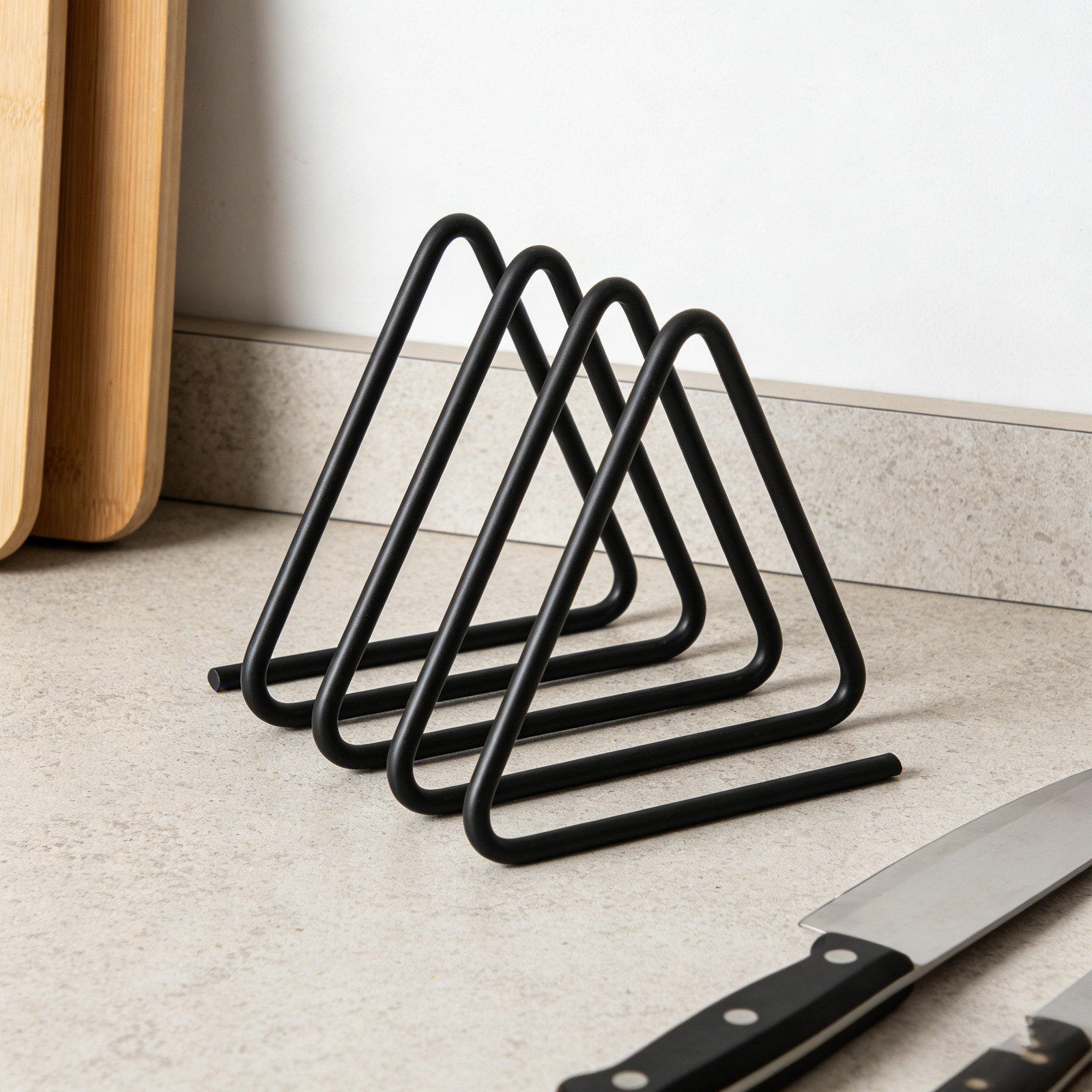 Kitchen For Baking - Suporte para tábuas de corte triangulares,