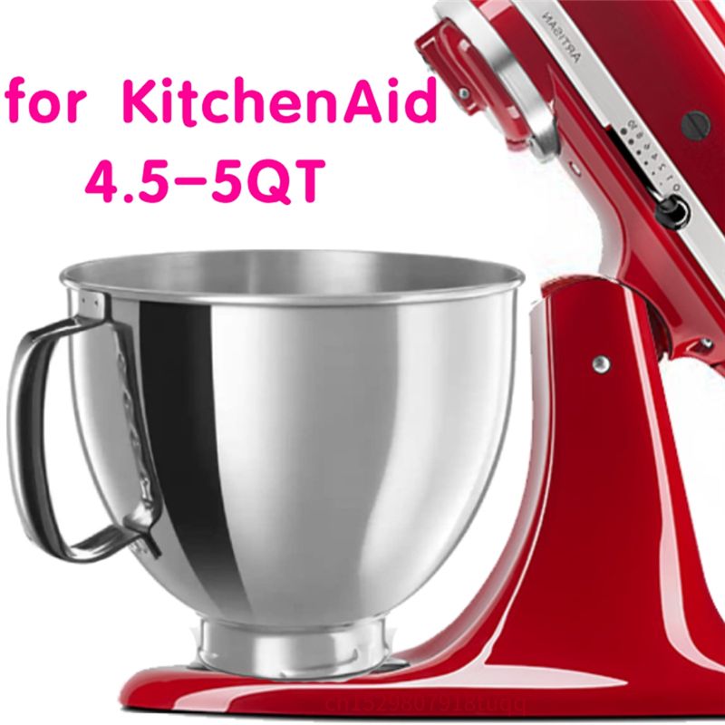 Kitchenaid Mixer Artisan 5Qt - Tigela de mistura em aço inoxidável