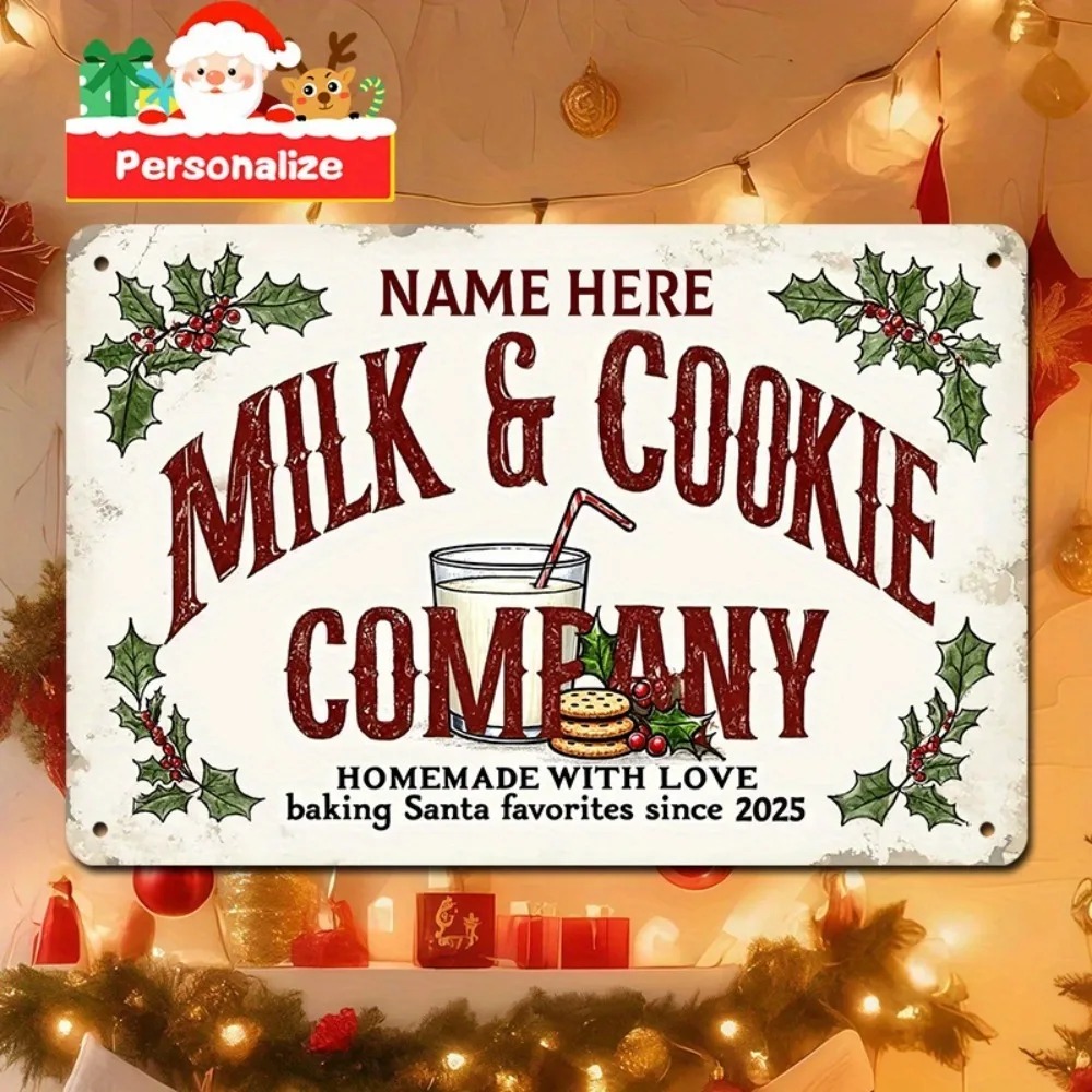 Kitchen Bakery - 1 unidade Placa de Metal Personalizada
