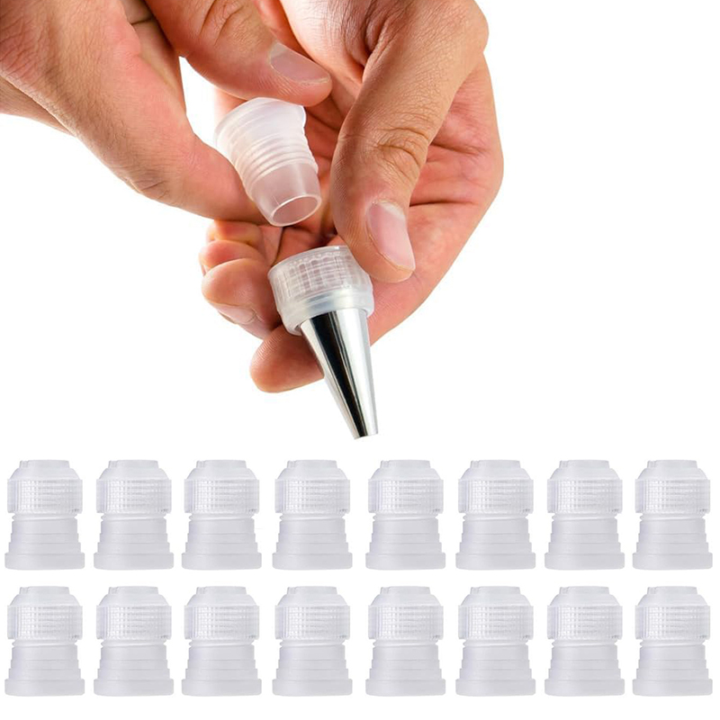 Piping Bag Disposable - 5-20 pces adaptador de acoplador saco