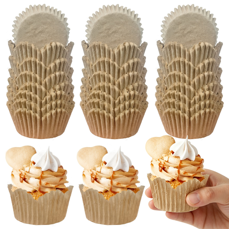 Kitchen Paper For Baking - 150 Copos em Forma de Flor