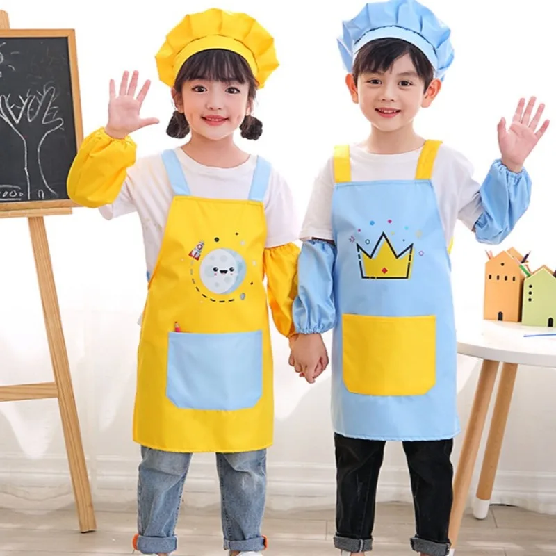 Conjunto de 3 Aventais Infanti - Kitchen Baking Drawing avaliação e preço
