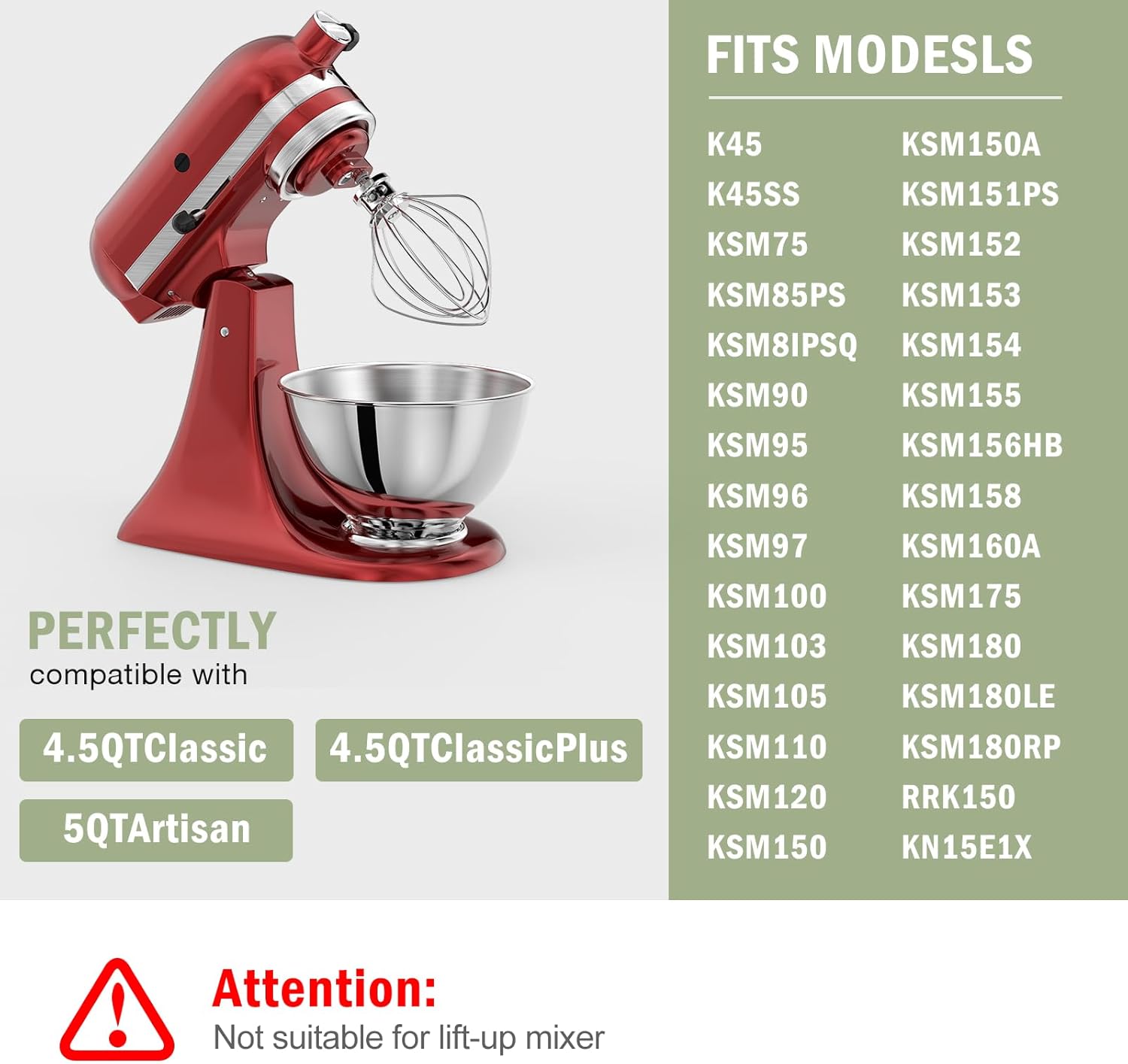 Tigela de Aço Inoxidável de 3  - Kitchenaid Mixer Artisan 5Qt avaliação e preço