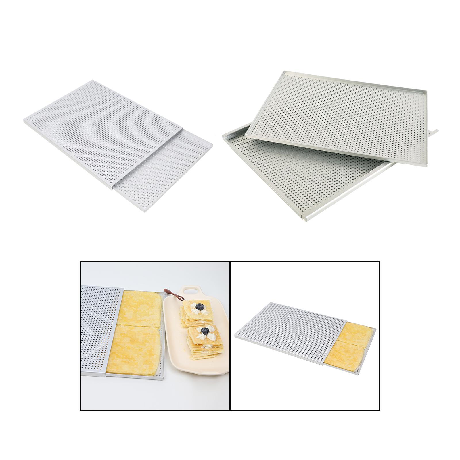 Assadeira retangular perfurada - Kitchen Baking Tray Set avaliação e preço