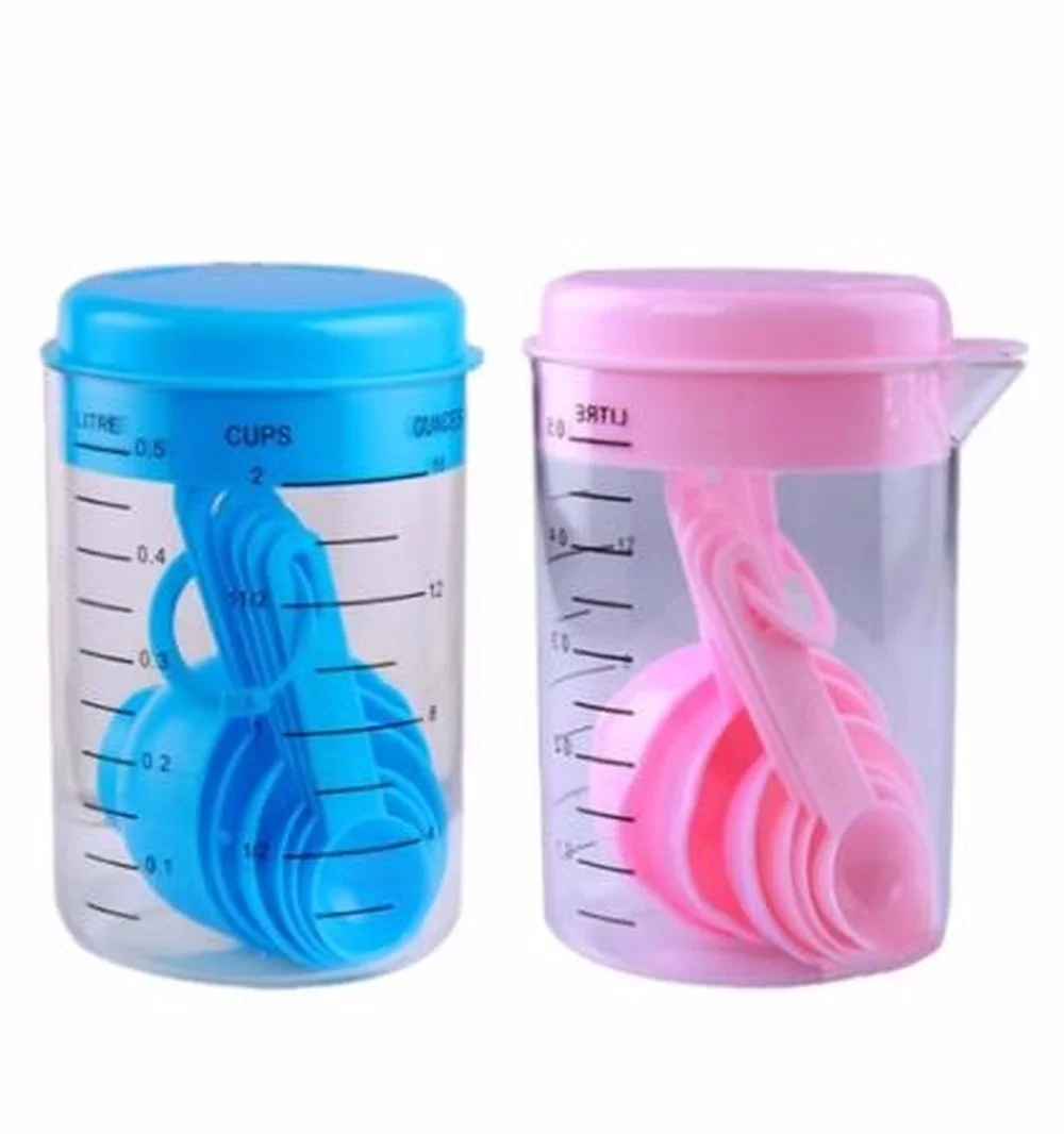 7 peças/set copos de medição d - Kitchen Baking Tray Set avaliação e preço
