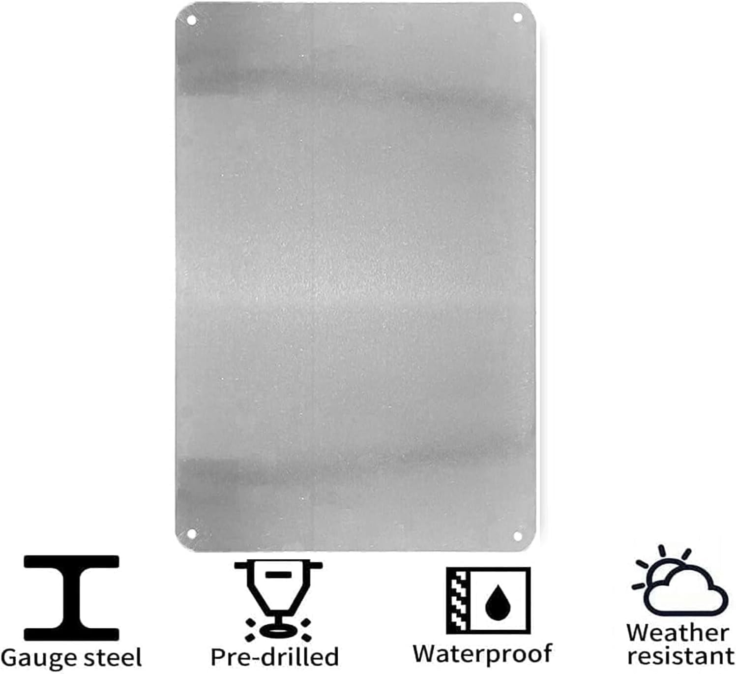 Placa de metal para alarme con - Kitchen Bakery avaliação e preço