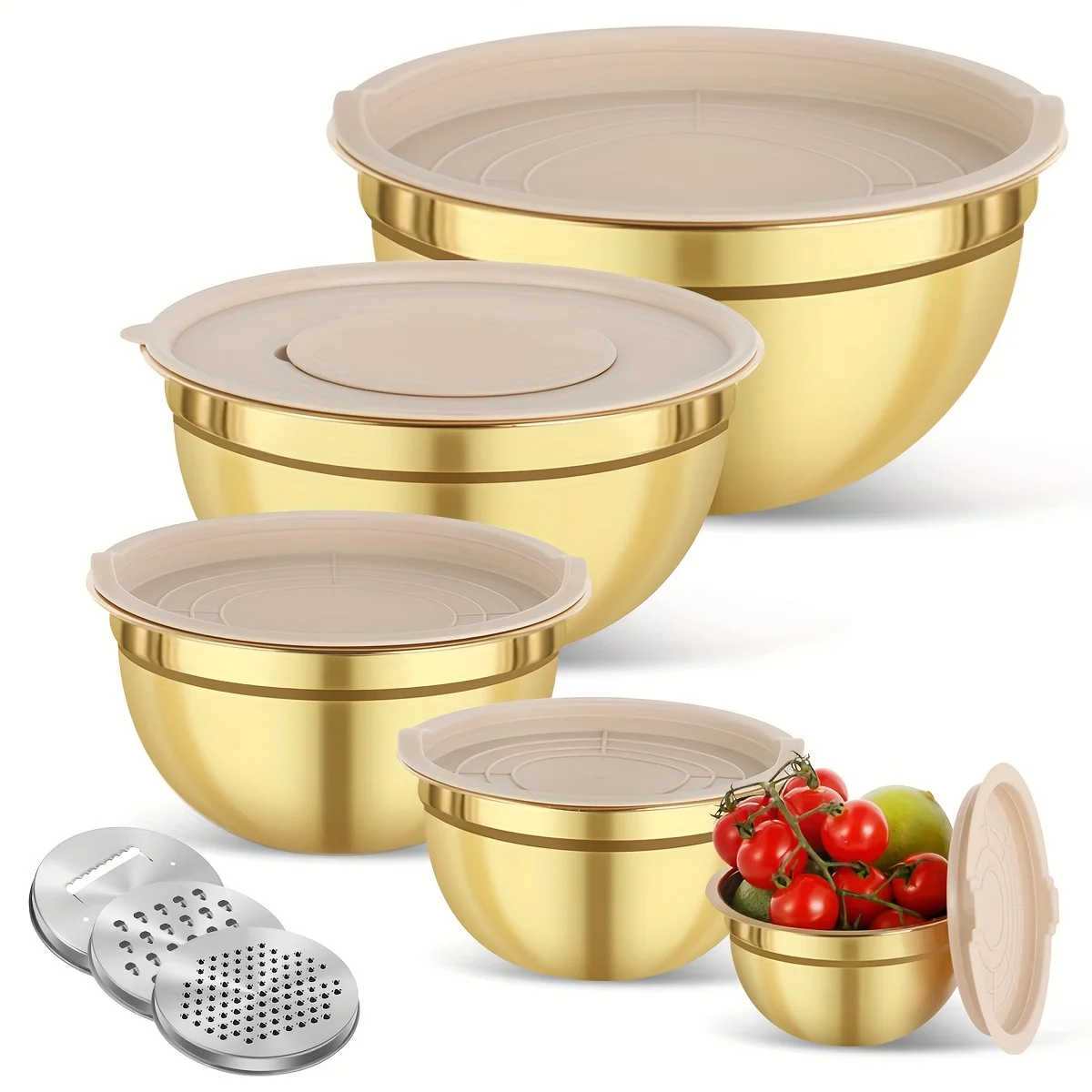 Conjunto de 10 tigelas de mist - Kitchen Baking Bowls avaliação e preço