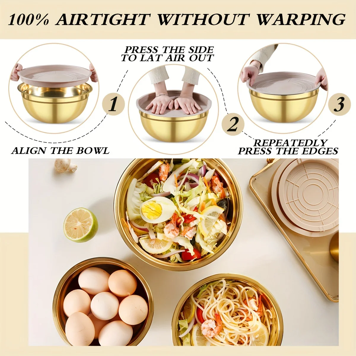 Conjunto de 10 tigelas de mist - Kitchen Baking Bowls avaliação e preço