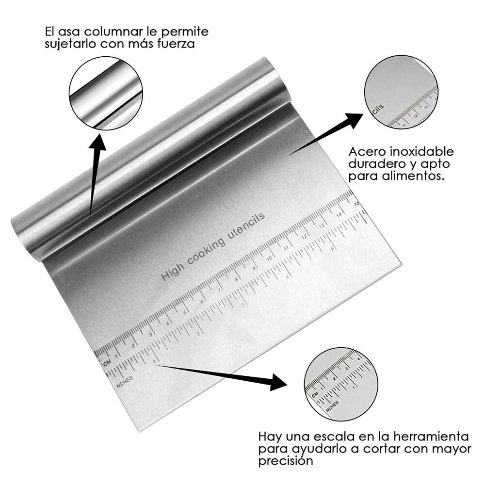 Raspador de massa de aço inoxi - Kitchen Baking Tray Set avaliação e preço