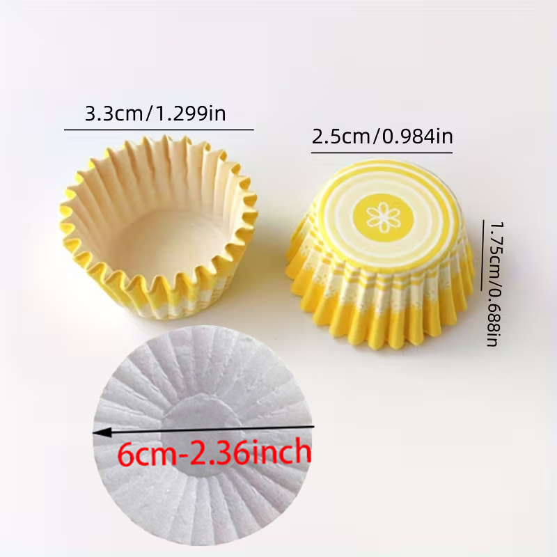 200 pces/500 pces/1000 pces al - Kitchen Paper For Baking avaliação e preço