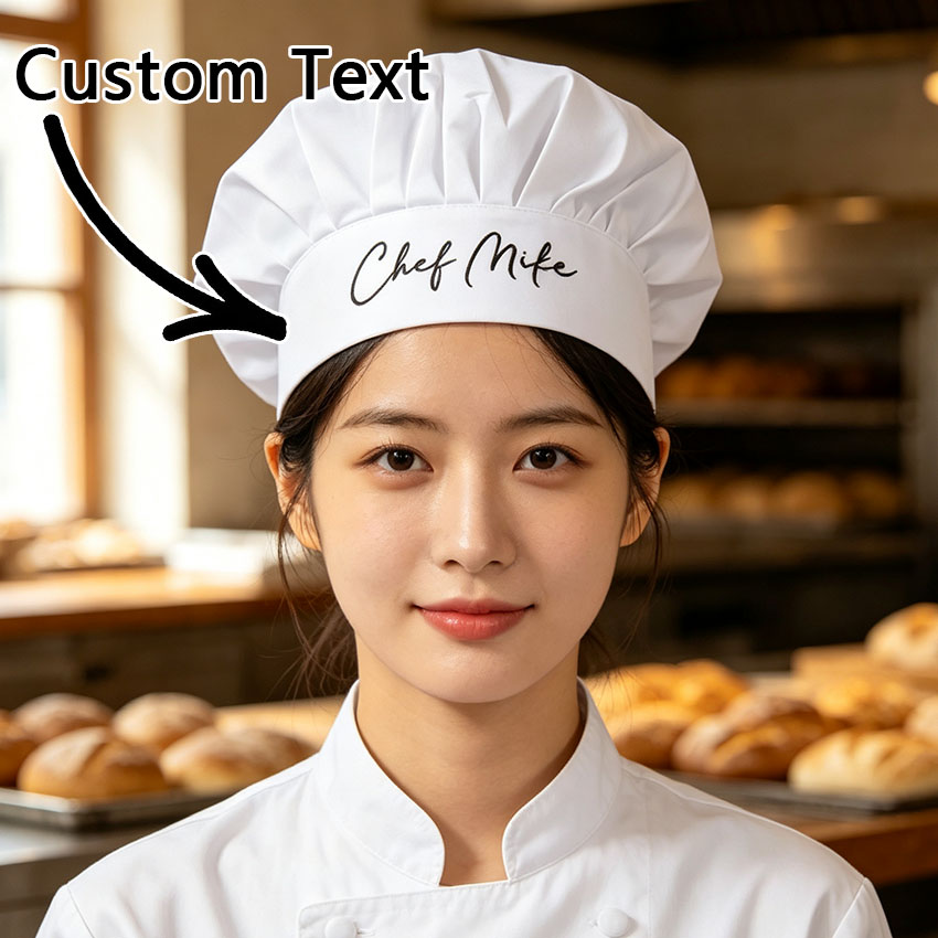 Chapéus de chef personalizados - Kitchen For Baking avaliação e preço