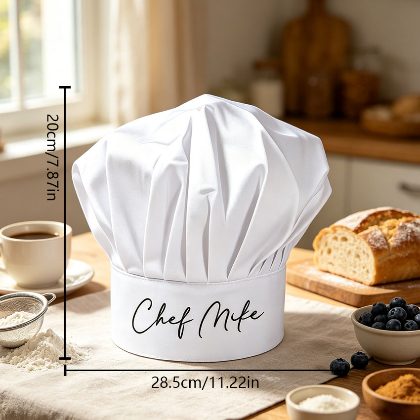 Chapéus de chef personalizados - Kitchen For Baking avaliação e preço