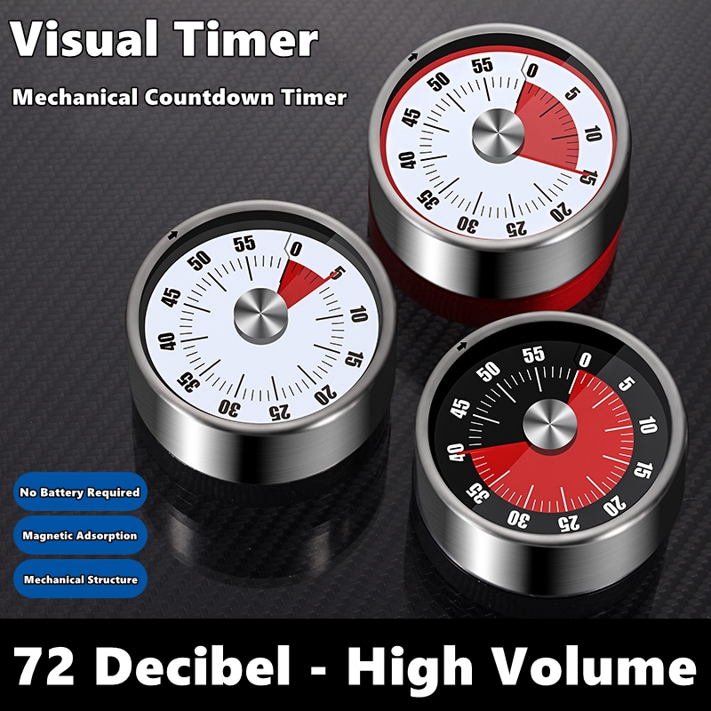 Temporizador Visual Magnético  - Kitchen Baking Timer avaliação e preço