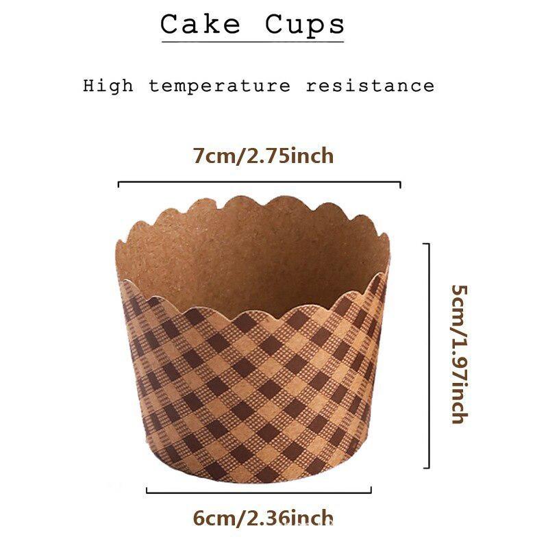 50 unidades/pacote cupcake cop - Kitchen Paper For Baking avaliação e preço