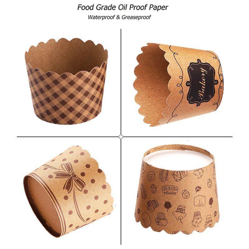 50 unidades/pacote cupcake cop - Kitchen Paper For Baking avaliação e preço