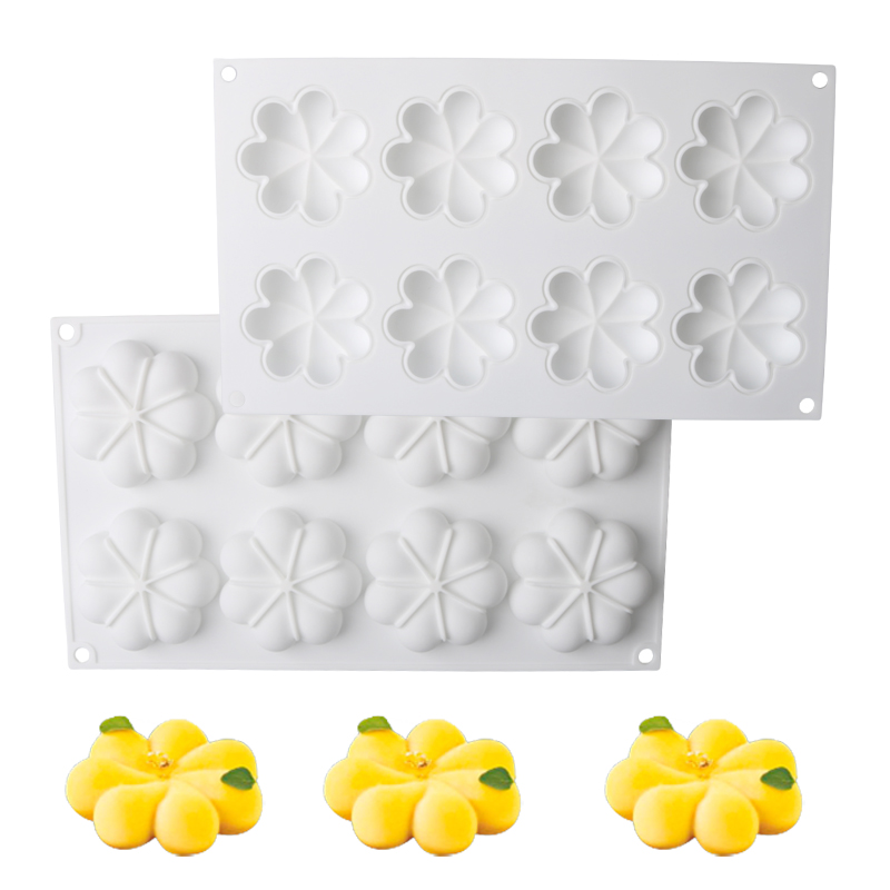 1 ou 8 células flor pétala des - Baking Kitchen Design avaliação e preço