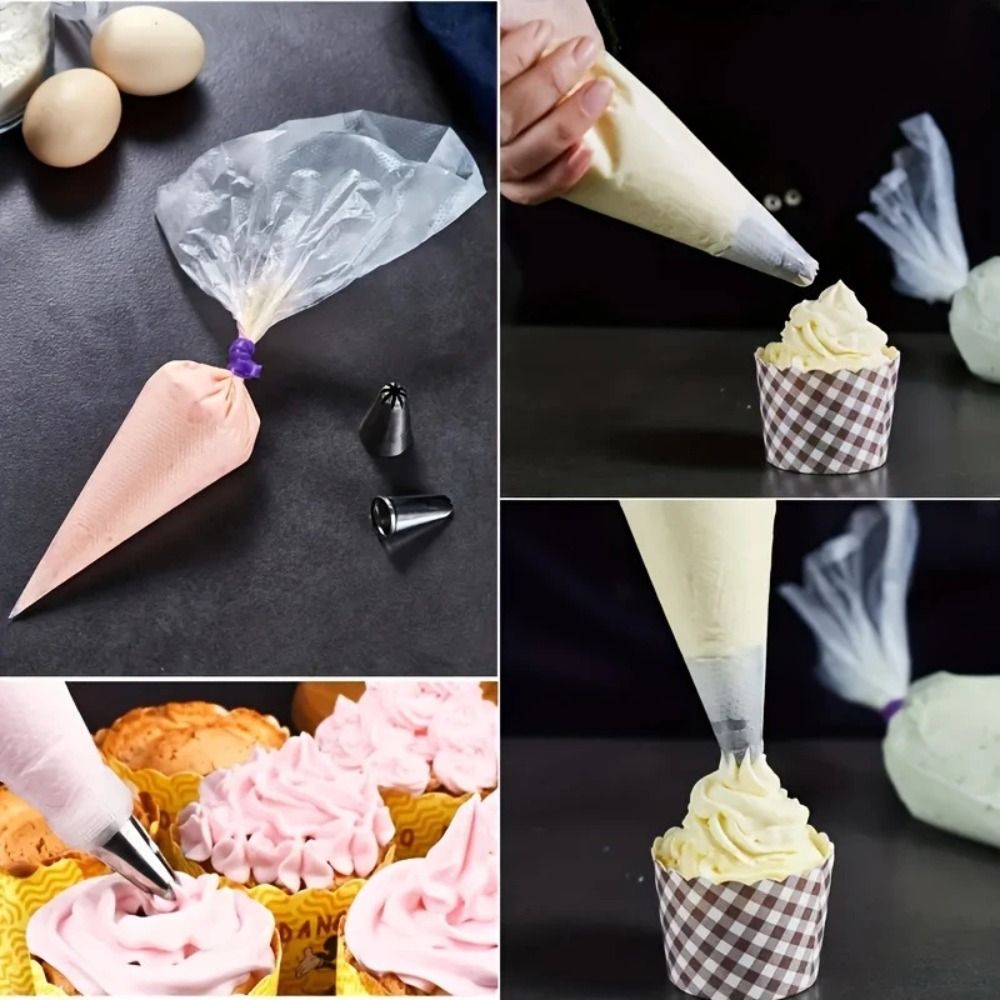 100 Sacos de Confeitar Descart - Piping Bag Disposable avaliação e preço