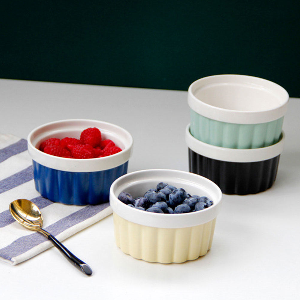 1 unidade de tigela de cerâmic - Kitchen Baking Bowls avaliação e preço