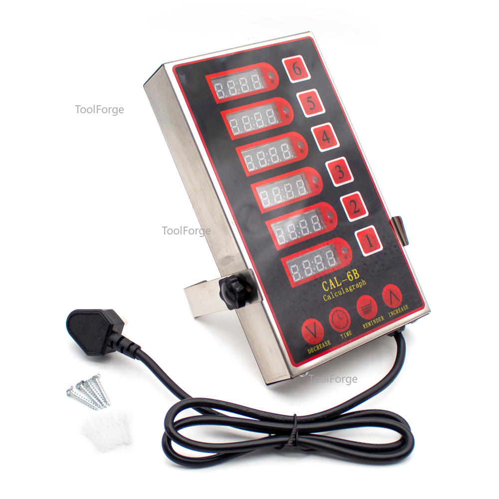 Temporizador digital de 6 cana - Kitchen Baking Timer avaliação e preço