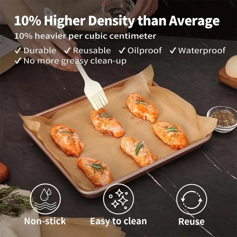 【MA】100 unidades de Papel Kraf - Kitchen Paper For Baking avaliação e preço