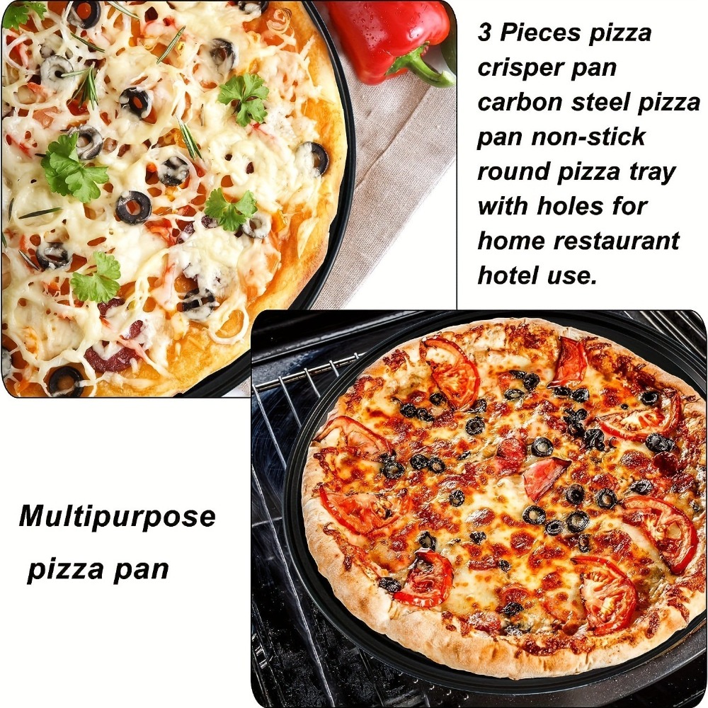 Conjunto de Formas de Pizza Pe - Kitchen Baking Tray Set avaliação e preço
